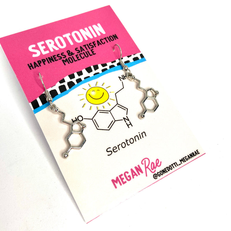 Megan Rae | Serotonin Molecule Earrings
