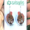 Smyle Designs | Flora the Hen Earrings