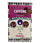 Megan Rae | Caffeine Molecule Studs - Silver mirror