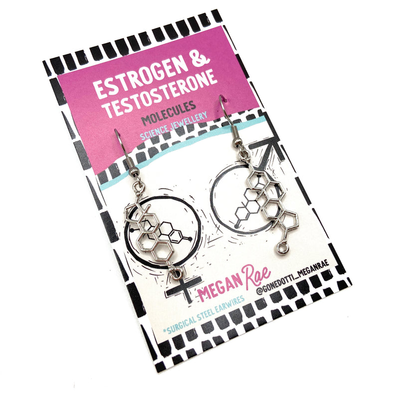 Megan Rae | Estrogen & Testosterone Earrings