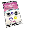 Megan Rae | Feel Good Happy Molecule Studs - Serotonin & Dopamine - Silver Mirror