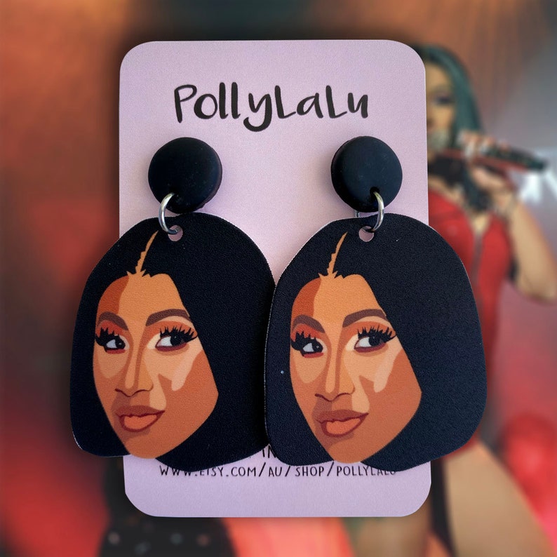 Pollylalu Earrings | Cardi B