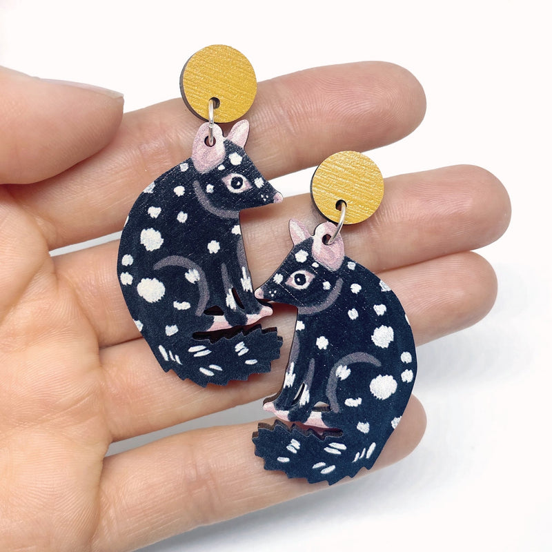 Pixie Nut | Quoll Earrings