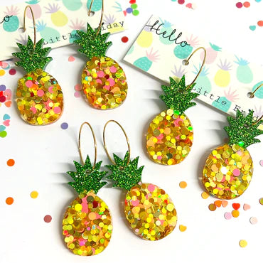 Hello Little Friday | Pineapple hoops