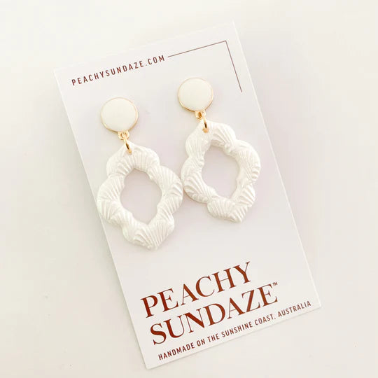 Peachy Sundaze | Eve - Shimmer White