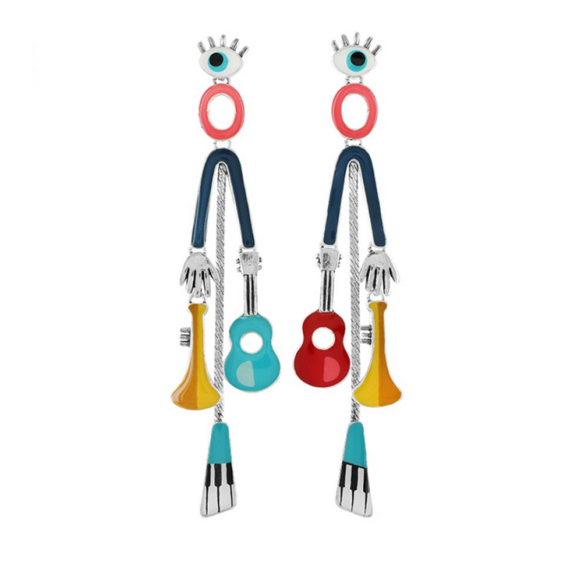 Taratata Earrings - Jam - extra long