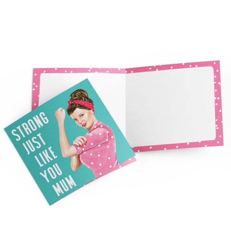 La La Land Greeting Card | strong like you mum