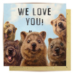 La La Land Greeting Card | we love you