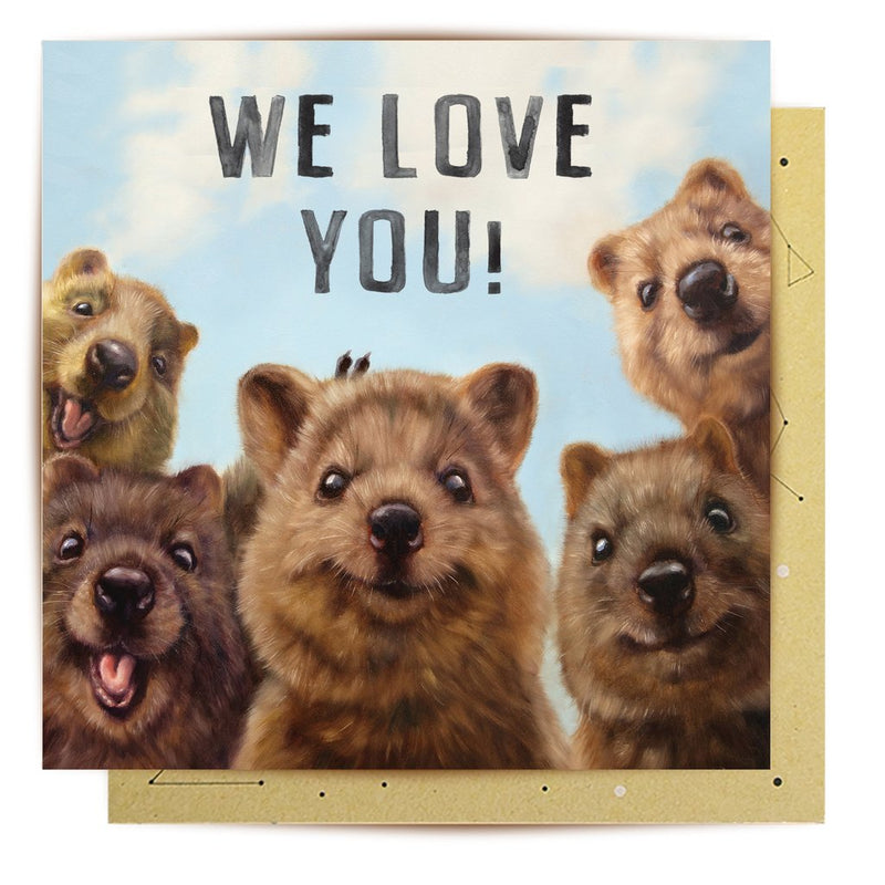 La La Land Greeting Card | we love you
