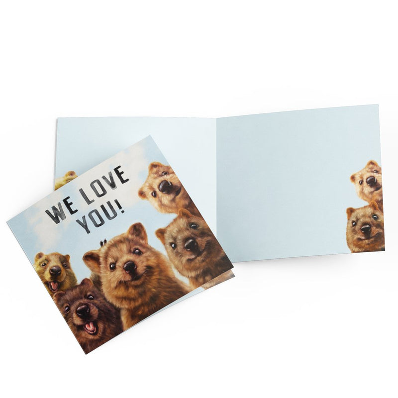 La La Land Greeting Card | we love you