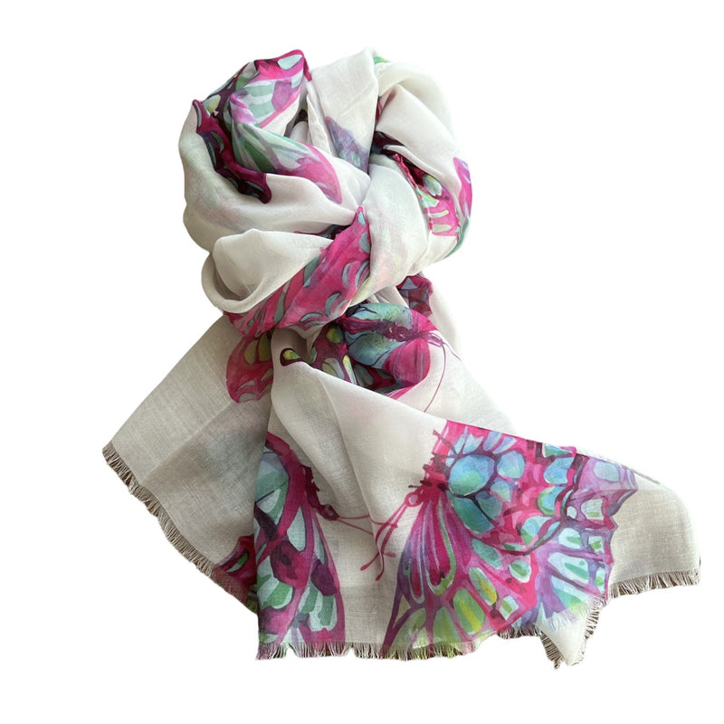 TID | Light Weight -  butterfly scarf