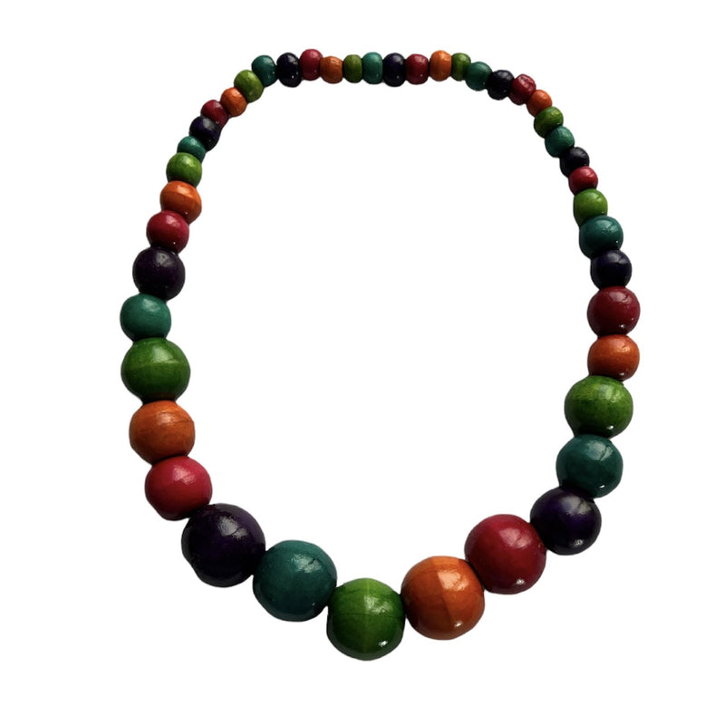 TID |  Wood Necklace - multi