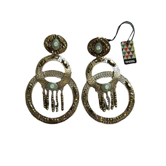 Taratata | Double Circle Silver Earrings