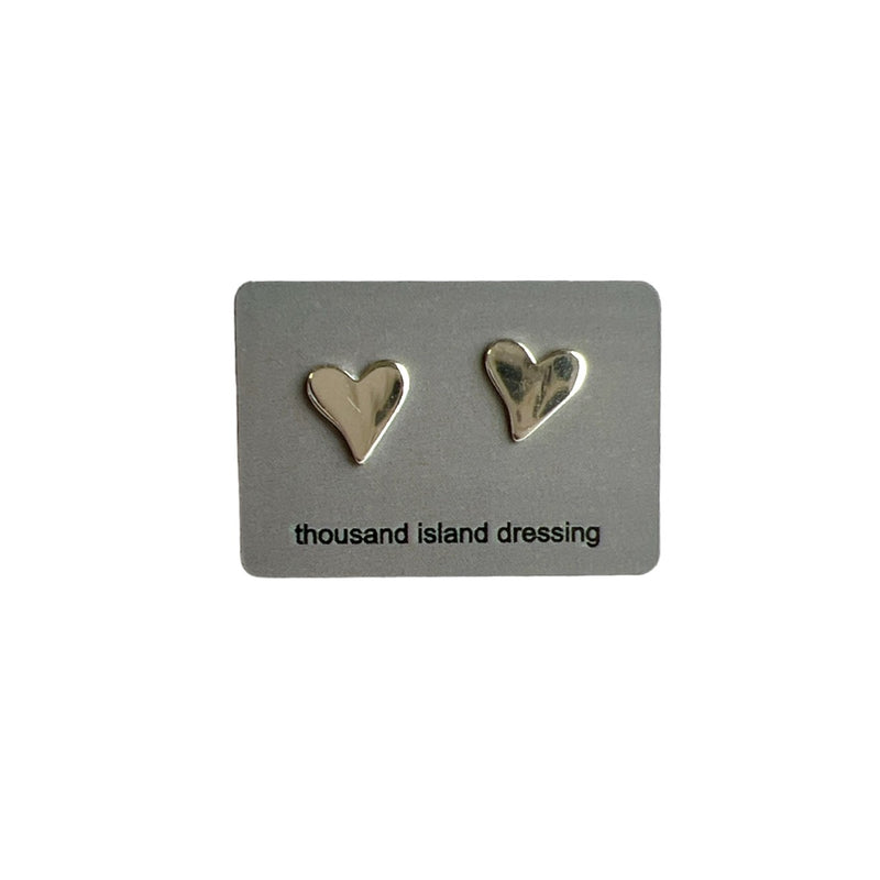 TID | Loveheart tiny studs-sterling silver