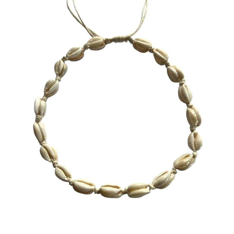 TID BEACH Shell necklace | cream