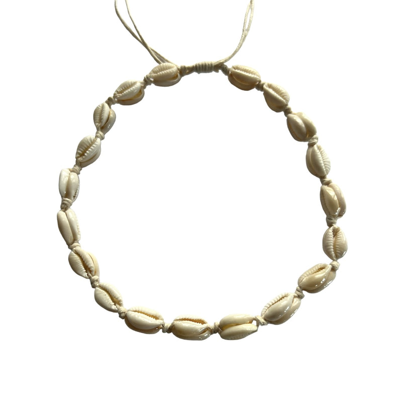TID BEACH Shell necklace | cream