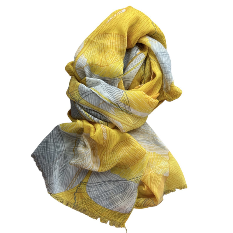TID | Light Weight Scarf - yellow